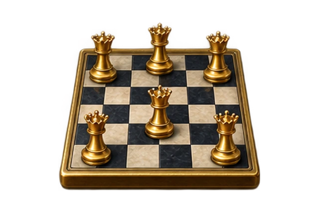 Eight Star Queens game objects