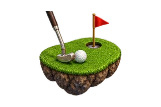 Moon Golf game objects