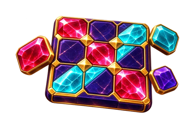 Ribbon Slant game objects