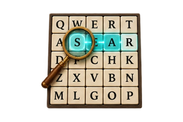 Rune Word Hunt game objects